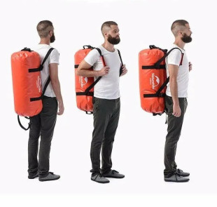 Гермобаул Naturehike 500D 120 л NH20FSB03 yellow