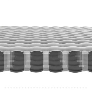Матрас надувной двойной Naturehike NH19QD010, серый