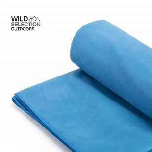 Полотенце антибактериальное быстросохнущее Fitness Naturehike NH20FS009, 160*80, черное