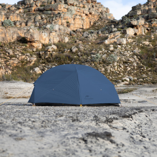 Палатка двухместная ультралегкая Naturehike Mongar UL NH19M002-J, темно-синяя