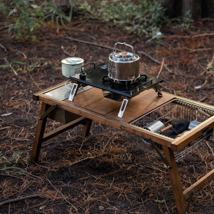 Горелка-стол кемпинговый Naturehike NH20RJ001, черный