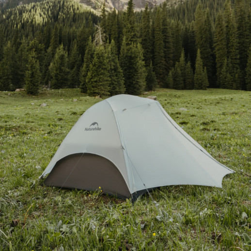 Палатка двухместная ультралегкая Naturehike Star River UL CNK2450WS022, серая