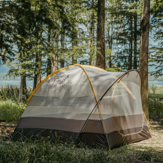 Палатка шестиместная Naturehike, KOTA 6, CNK2450WS031, 75D, светло-коричневая