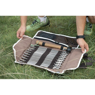 Чехол-органайзер Naturehike для кольев (маленький) NH20PJ093, коричневый