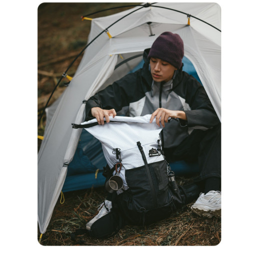 Рюкзак туристический Naturehike CNK2300016, 30+5 л, черный