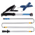 Трекинговые палки 7075 5-секций Naturehike NH15A023-Z синие