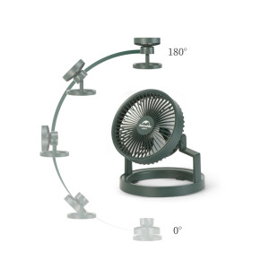 Вентилятор-лампа Naturehike NH21ZM003, бежевый