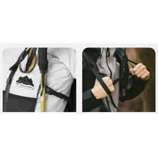 Рюкзак туристический Naturehike Helium CNK2300016, 30+5 л, белый