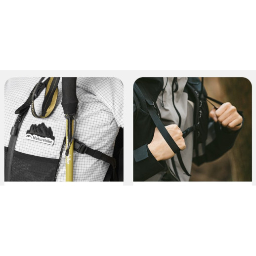 Рюкзак туристический Naturehike CNK2300016, 30+5 л, белый