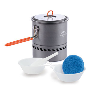 Котелок с радиатором Naturehike 1.5 л  grey ( NH15T216-G)