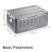 Складной контейнер Naturehike ЕPP box NH20SJ033 40 л, серый