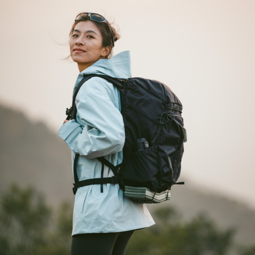 Рюкзак туристический Naturehike CNK2300BB017, 25 л, черный