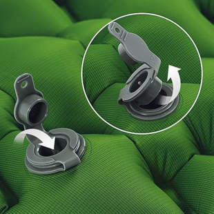 Надувной коврик Naturehike FC-10 NH19Z001-P, 65 мм, зеленый