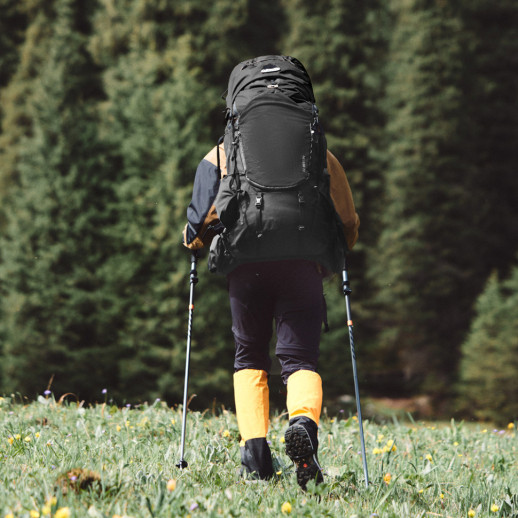 Рюкзак туристический Naturehike CNK2450XB014, 70 л, черный, L