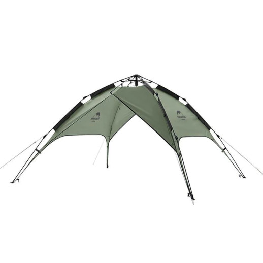 Палатка трехместная автоматическая Naturehike NH21ZP008, темно-зеленый