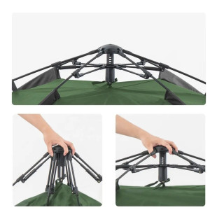 Палатка трехместная автоматическая Naturehike NH21ZP008, голубой