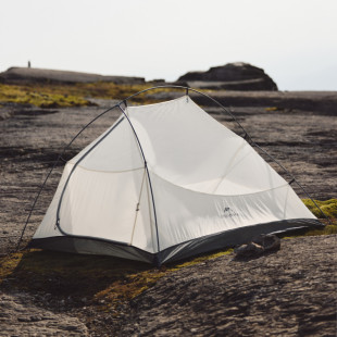 Палатка сверхлегкая одноместная Naturehike Cloud Up Base 1 Tent Pro CNK2350WS020, песочная