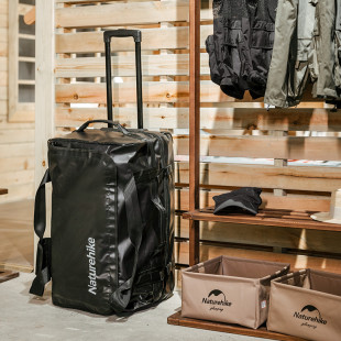 Сумка на колесах Naturehike NH21LX002, размер M, черная