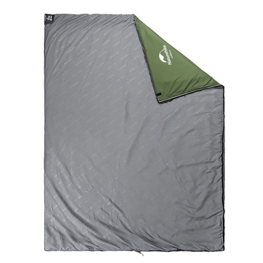 Спальник сверхлегкий Naturehike LW180 NH21MSD04 левый, (15°C), p-p M, темно-зеленый