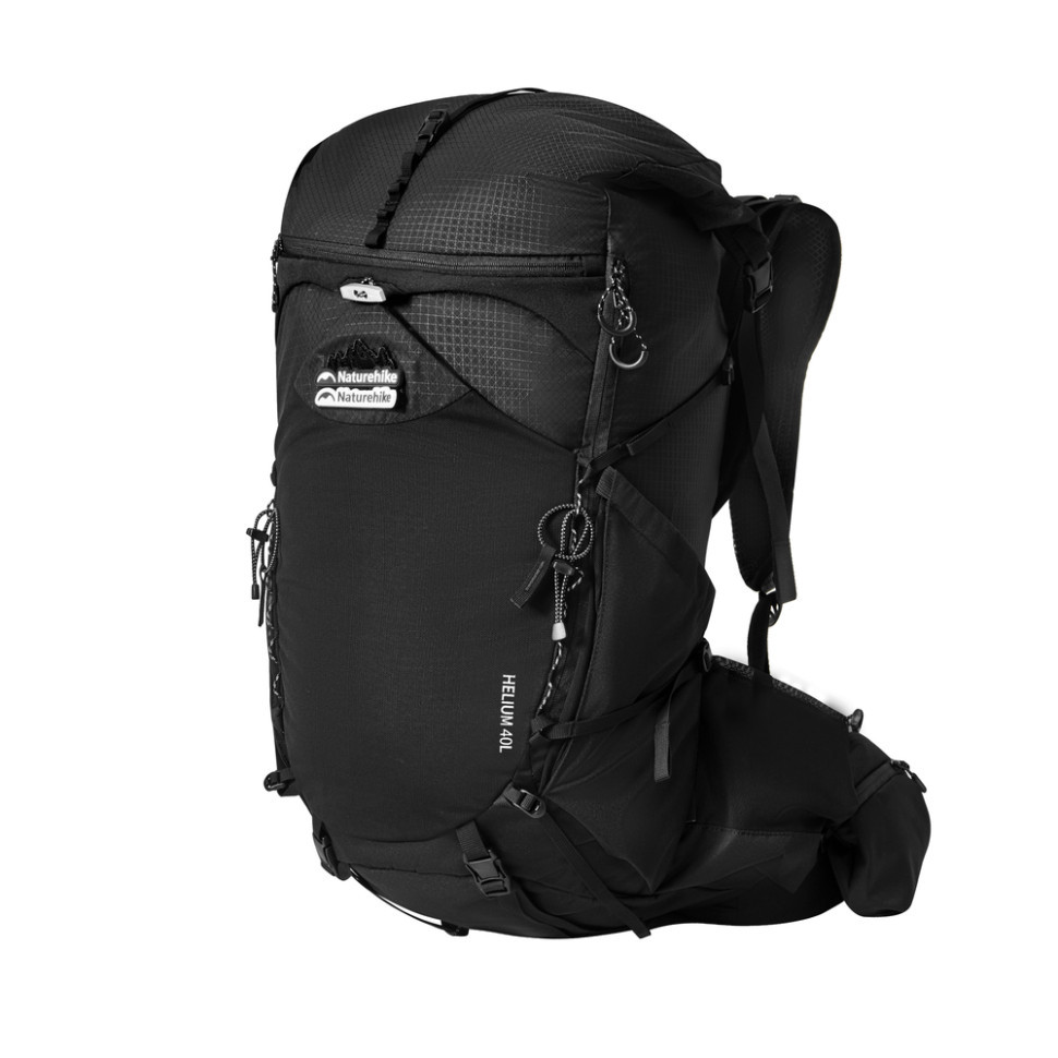 Рюкзак туристический Naturehike Helium CNK2450XB016, 40 л, черный