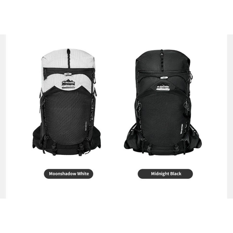 Рюкзак туристический Naturehike Helium CNK2450XB016, 40 л, черный