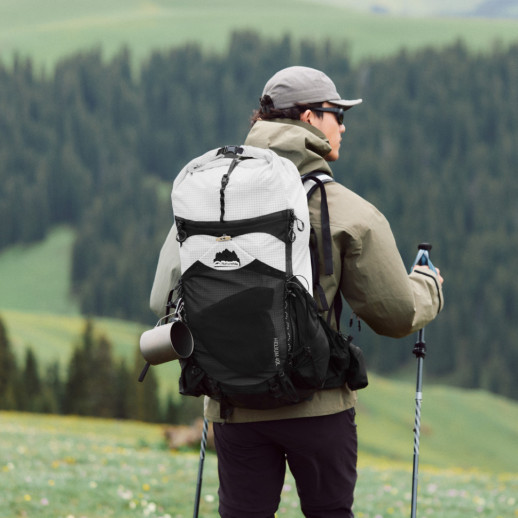Рюкзак туристический Naturehike CNK2450XB016, 40 л, черный, L