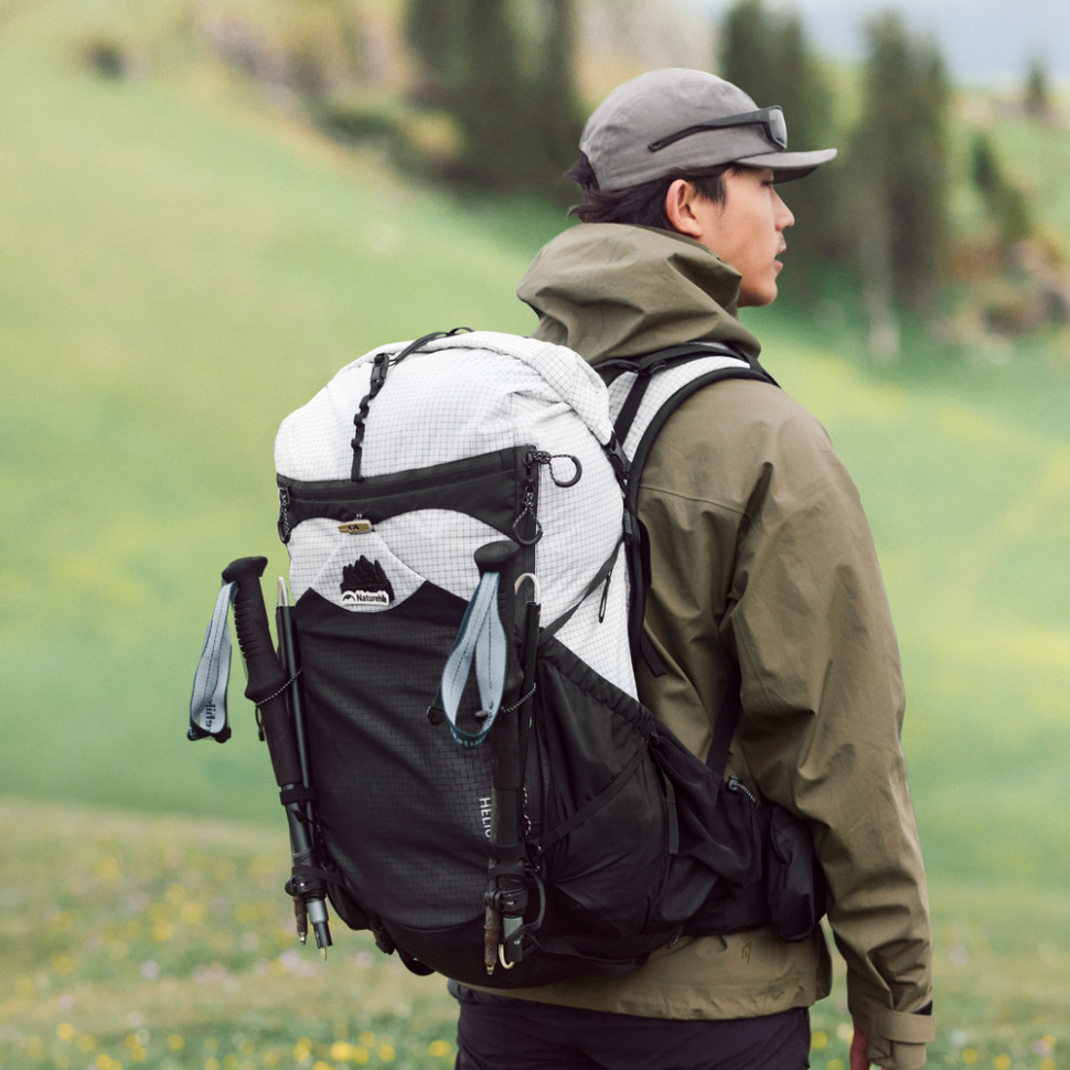 Рюкзак туристический Naturehike Helium CNK2450XB016, 40 л, черный