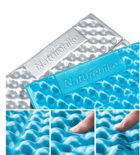 Коврик складной IXPE Naturehike NH20FCD07, алюминиевая пленка, 25 мм, голубой