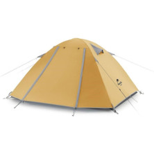 Палатка четырехместная Naturehike P-Series NH18Z044-P, 210T/65D, желтый