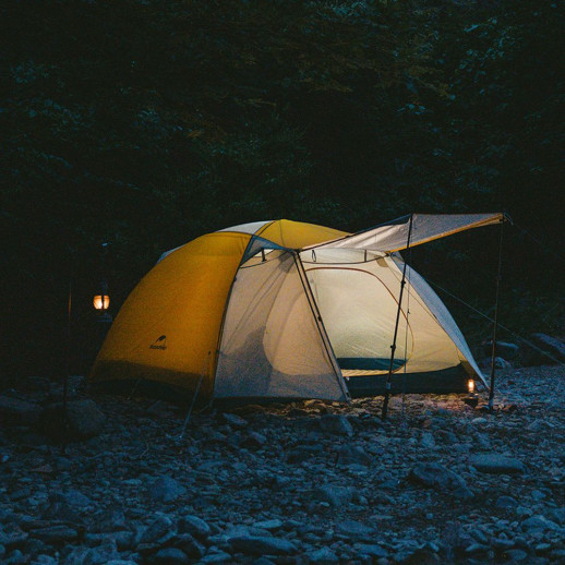 Палатка трехместная Naturehike CNK2300ZP024, красная