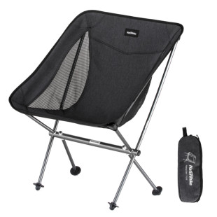 Стул складной Naturehike Stellaluna L04 CNK2450JJ015, размер M, алюминий, черный