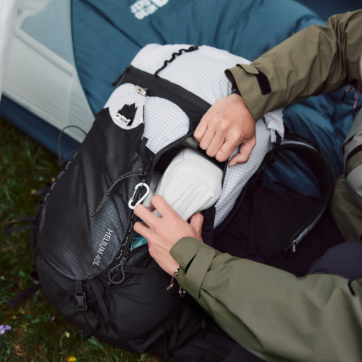Рюкзак туристический Naturehike CNK2450XB016, 40 л, черный, M