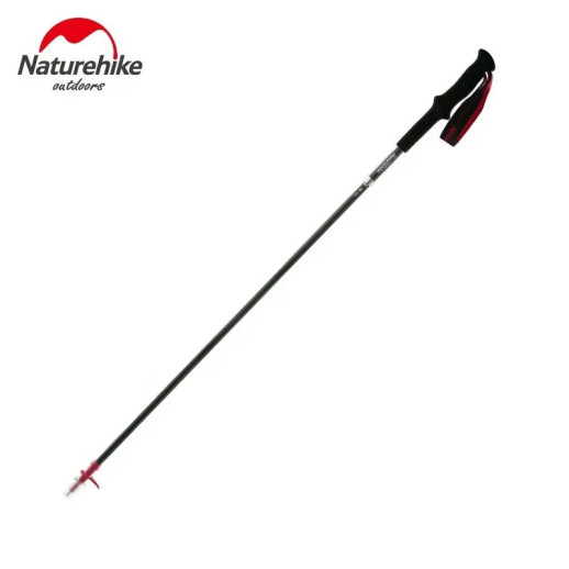 Трекинговая палка Naturehike ST08 NH18D020-Z, 120 см, бордовая