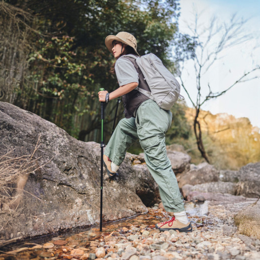 Трекинговая телескопическая палка Naturehike CNK2550DS010 Sunlit Terk Base, 60-135 см, зеленая