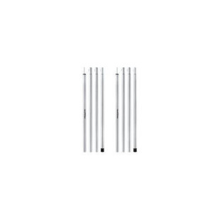 Стойки для тента стальные оцинкованные Naturehike Steel poles Updated NH20PJ041, 16ммх2м, серые (2 шт)