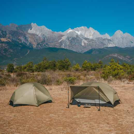 Палатка двухместная ультралегкая Naturehike Mongar UL CNK2550WS016, коричневая