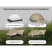 Палатка двухместная ультралегкая Naturehike Mongar UL CNK2550WS016, коричневая