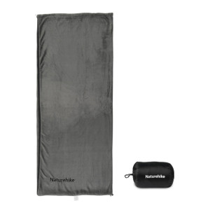 Подкладка для спального мешка Naturehike CNK2450WS024, флис, графит