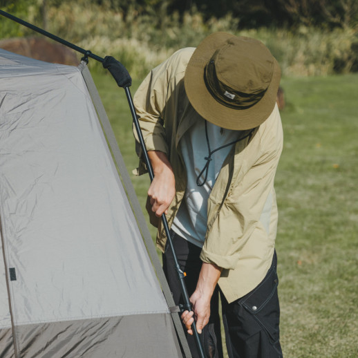 Палатка четырехместная Naturehike Cape Series 5.2 CNK2450WS037, серо-коричневая