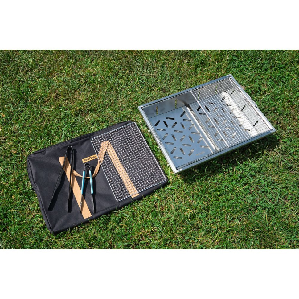 Гриль портативный Naturehike Picnic BBQ Grill NH20CJ006, р-р L
