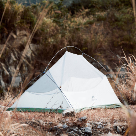 Палатка сверхлегкая одноместная Naturehike Cloud Up Base 1 CNK2450WS032, зеленая