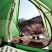 Палатка сверхлегкая одноместная Naturehike Cloud Up Base 1 CNK2450WS032, зеленая