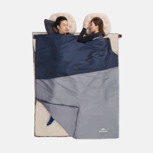 Спальный мешок Naturehike LW180 CNK2550WS026 Sunny Day PL01, (14°C) XL коричневый