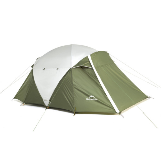 Палатка четырехместная Naturehike KOTA 4 CNK2450WS041, темно-зеленая