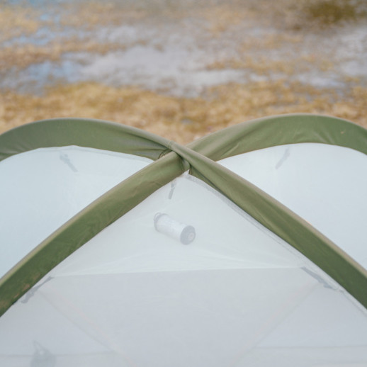 Палатка четырехместная Naturehike KOTA 4 CNK2450WS041, темно-зеленая
