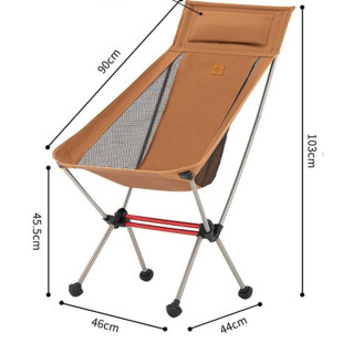 Кресло складное ультралегкое Naturehike Stellaluna L02 CNK2350JJ018, оранжевый