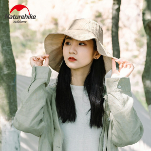 Рыбацкая шляпа от солнца Naturehike NH21FS536, бежевая