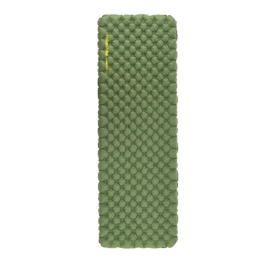 Матрас надувной сверхлегкий Naturehike CNK2450WS014, с мешком для надува, прямоугольный зеленый 186 см.