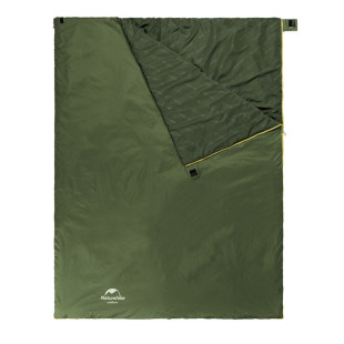 Спальный мешок Naturehike LW180 Mini NH21MSD04, правый, темно-зеленый